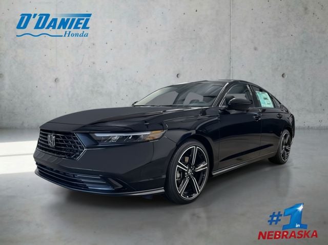 2026 Honda Accord SE in Crystal Black Pearl — front three-quarter view