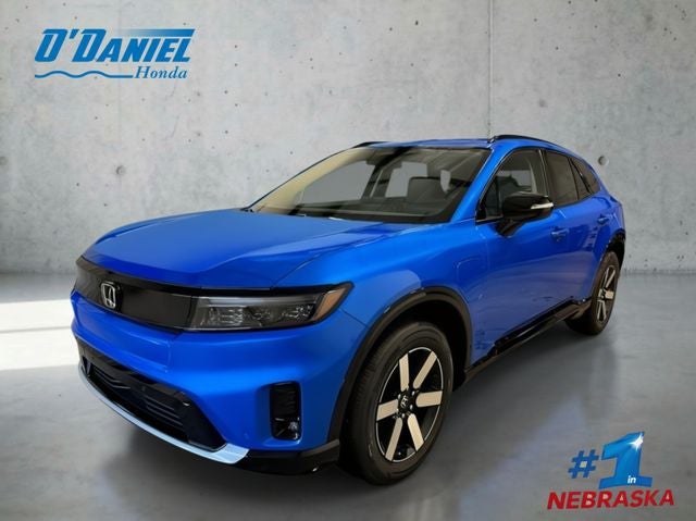 2026 Honda Prologue Touring in Pacific Blue Metallic — front three-quarter view